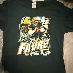 NFL Green Bay Packers Brett Favre T-Shirt Large